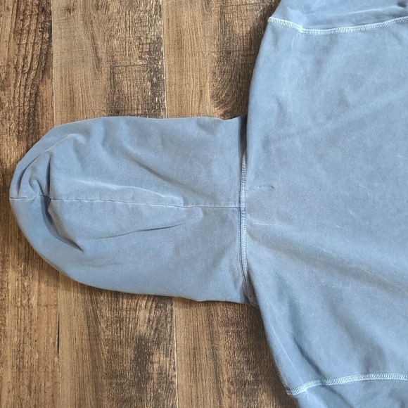 Goodlife Stringless Pullover Hoodie Curved Hem Size XL in Slate Blue - Picture 8 of 10